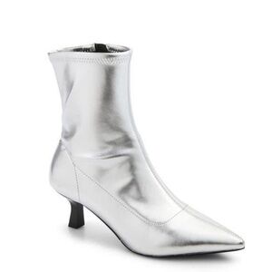 Abound Silver Ankle Boots